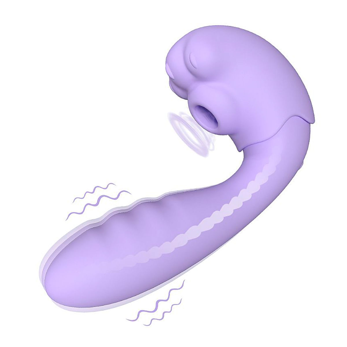 Vibrador de Ponto G e Clitóris com Tapping Kitty Sexy Import