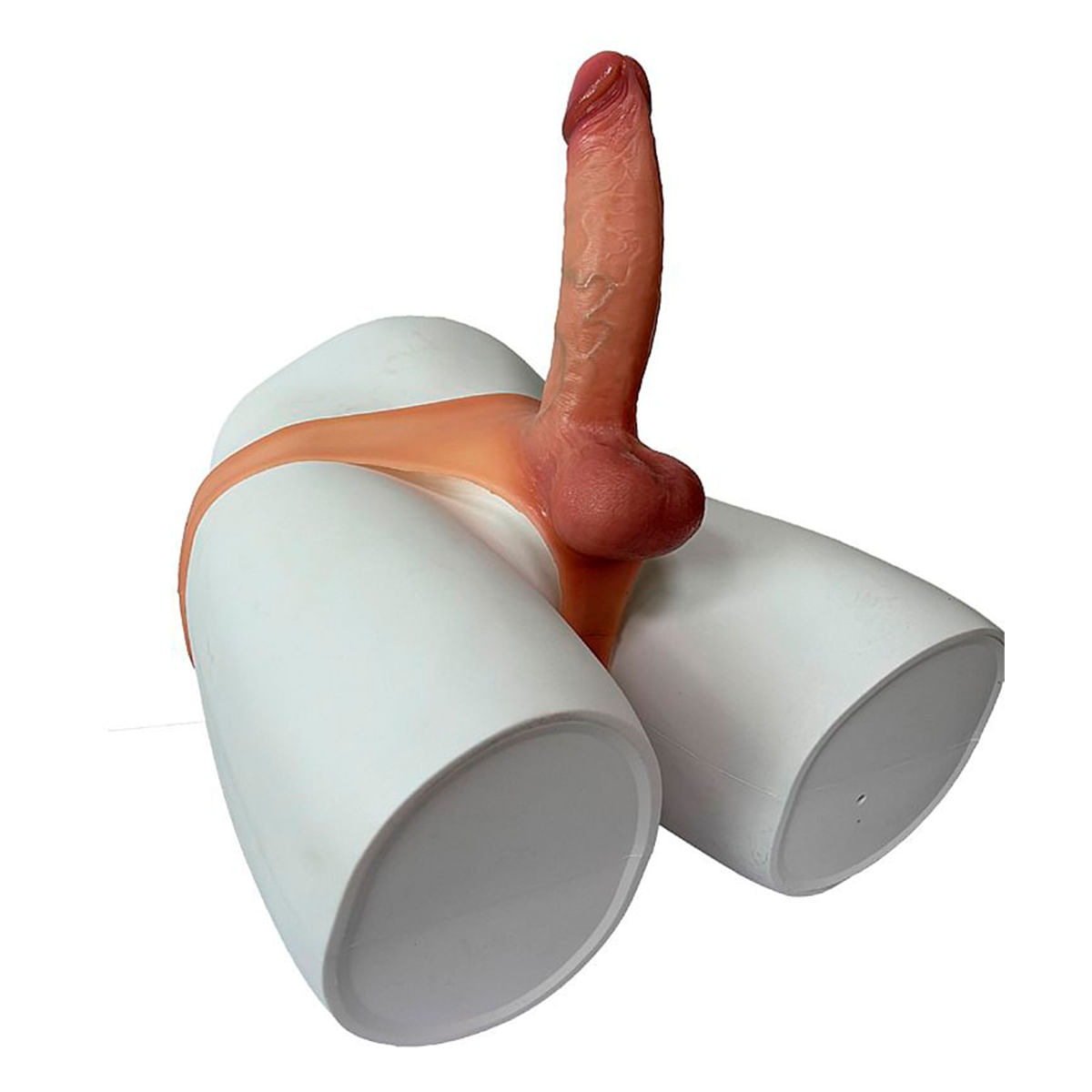 Cinta em Silicone com Prótese integrada 19,5x5,0cm Sexy Import