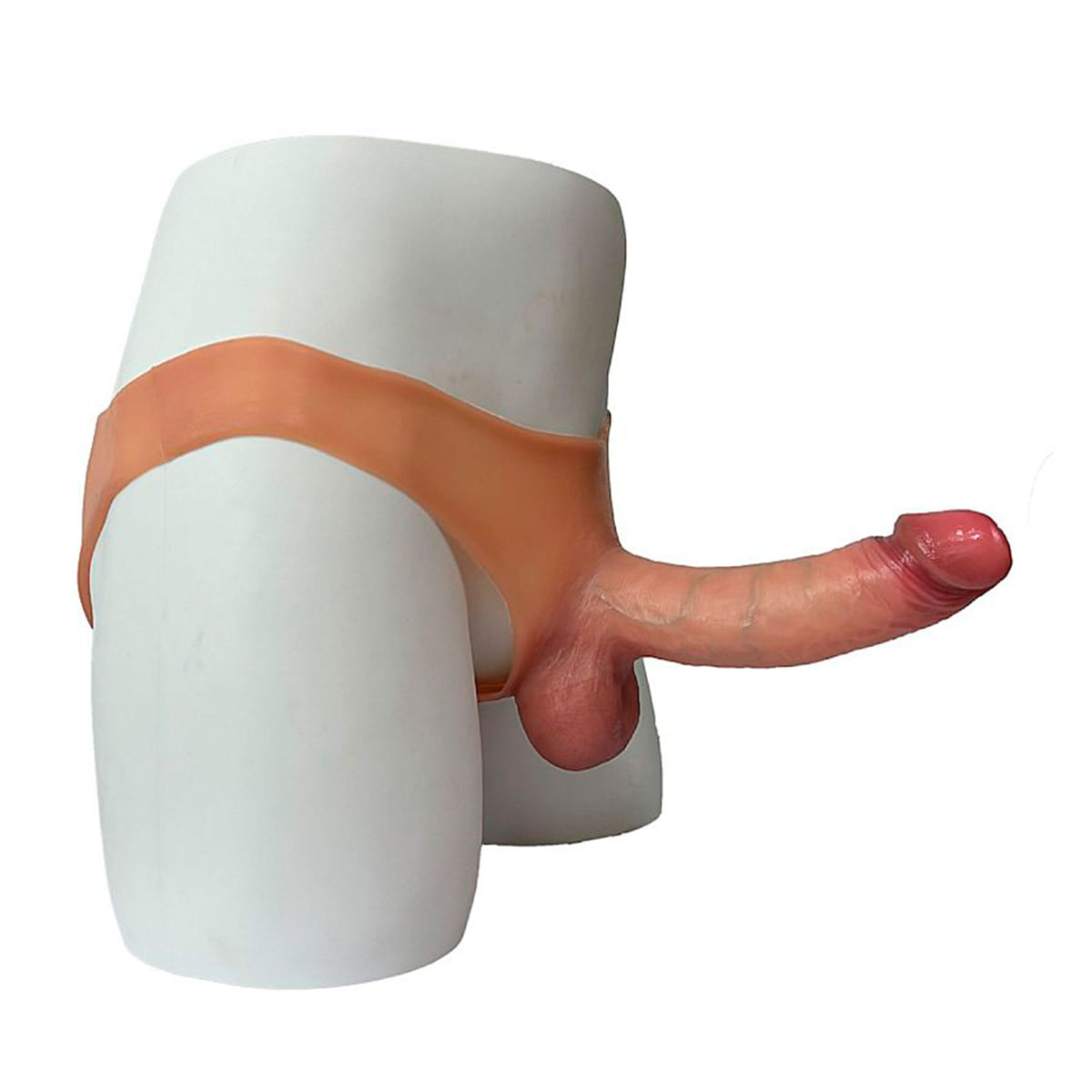 Cinta em Silicone com Prótese integrada 19,5x5,0cm Sexy Import