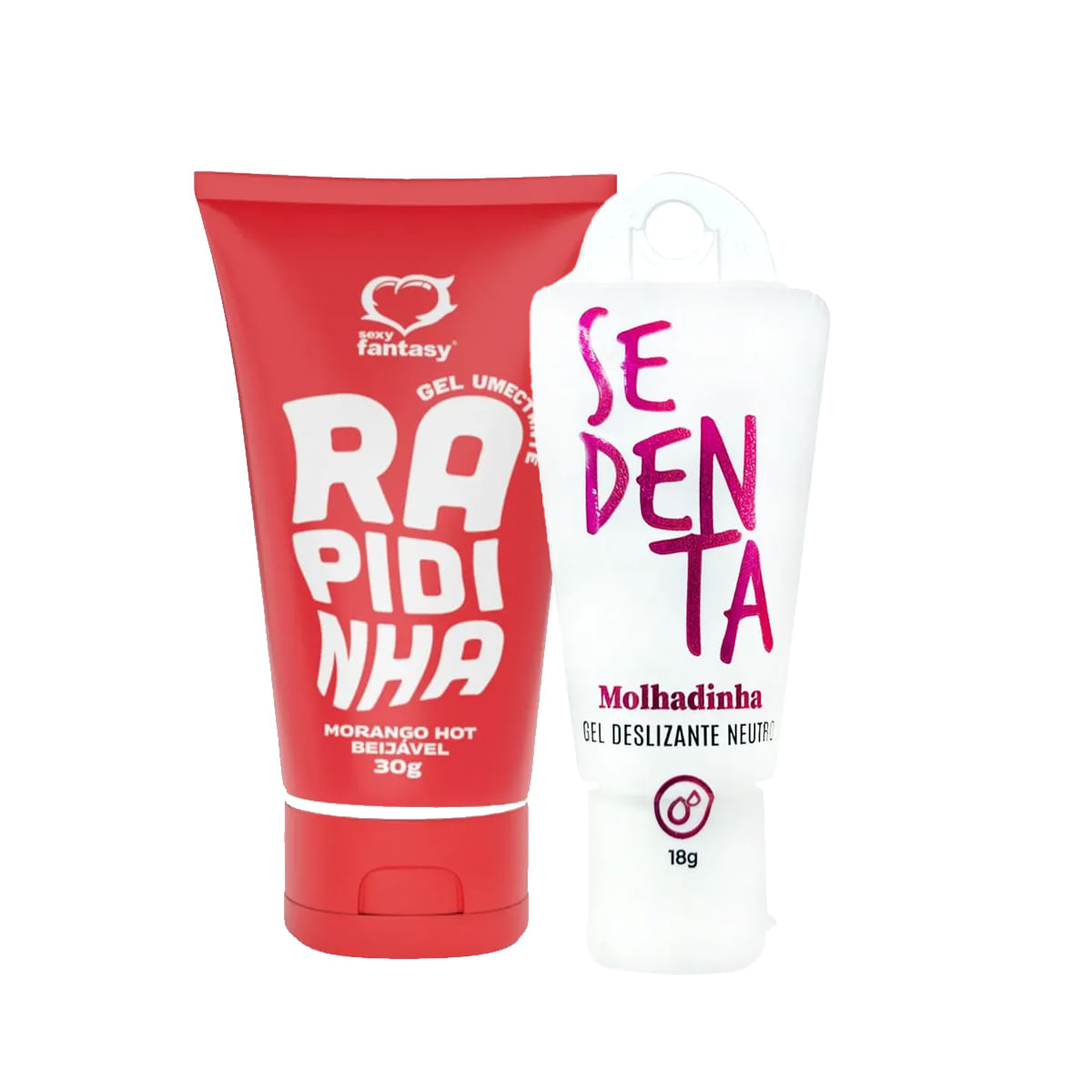 Duplinha com Sedenta Molhadinha Gel Deslizante e  Lubrificante Íntimo Beijável Rapidinha