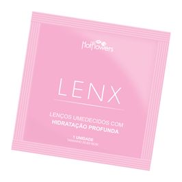 Lenx Lenços Umedecidos com Hidratação Profunda Hot Flowers