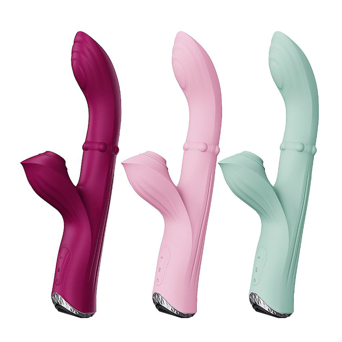 Vibrador de ponto G com Pulsação e Vai e Vem com Tela de LCD Sexy Import