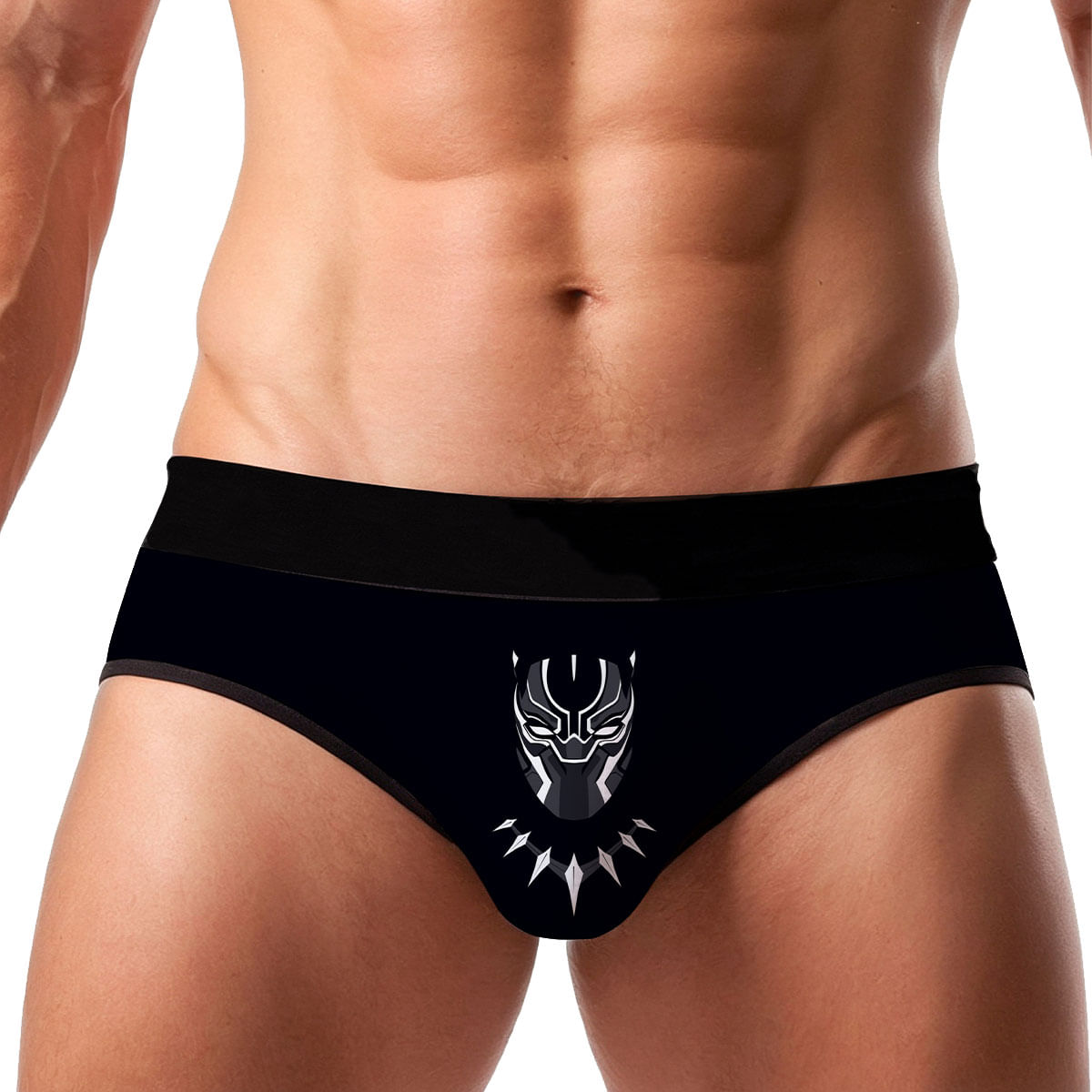Cueca Jockstrap Pantera Negra Pimenta Sexy