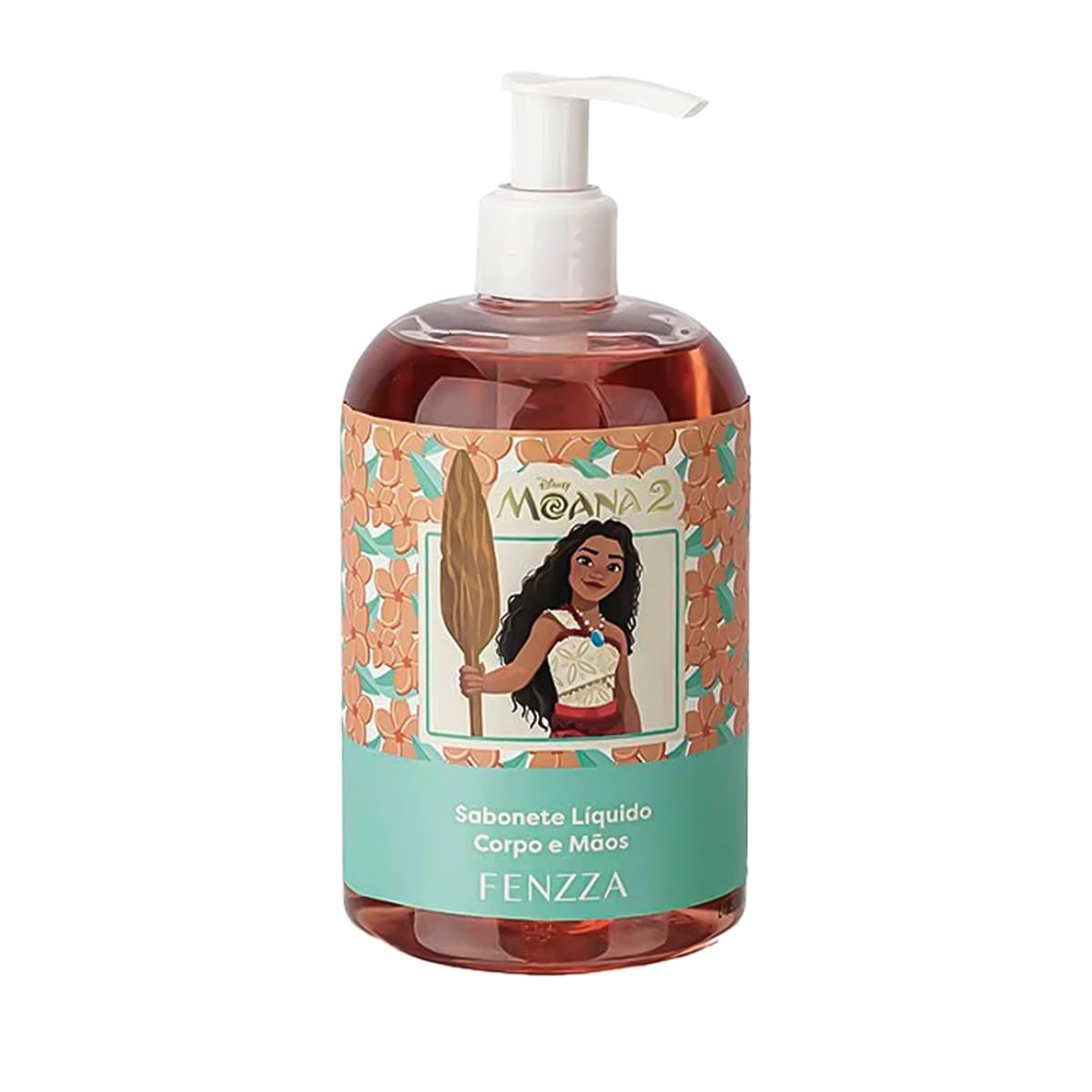 Sabonete Líquido Moana para Corpo e Mãos com Extrato de Aloe Vera 500ml Fenzza Sabonete Líquido Moana para Corpo e Mãos com Extrato de Aloe Vera 500ml Fenzza