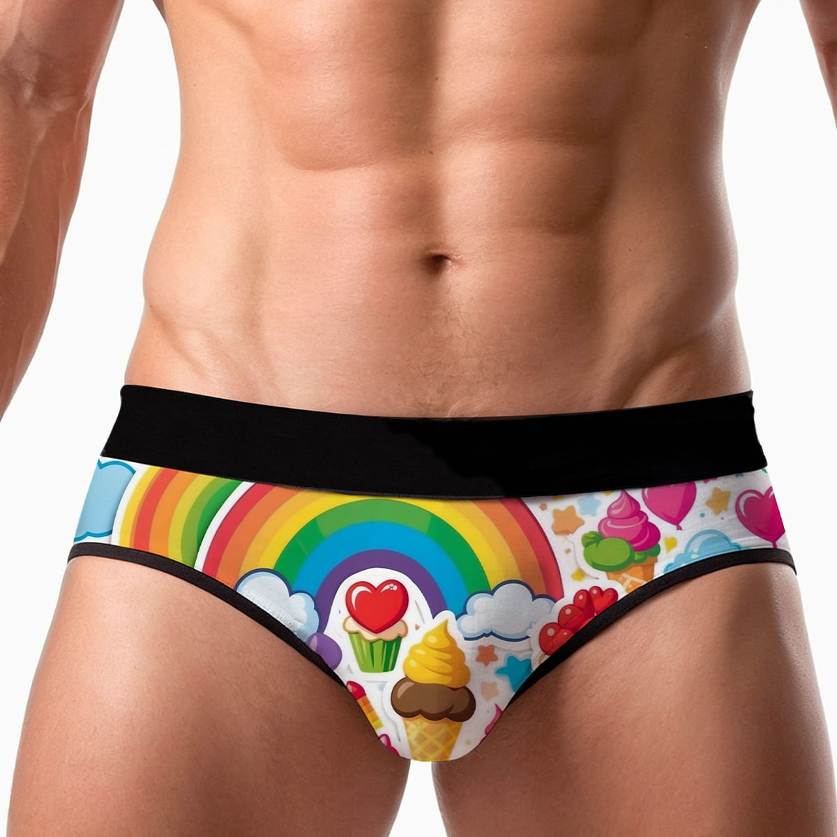 Cueca Jockstrap Rangel Gostosuras Doces e Bolo Pimenta Sexy