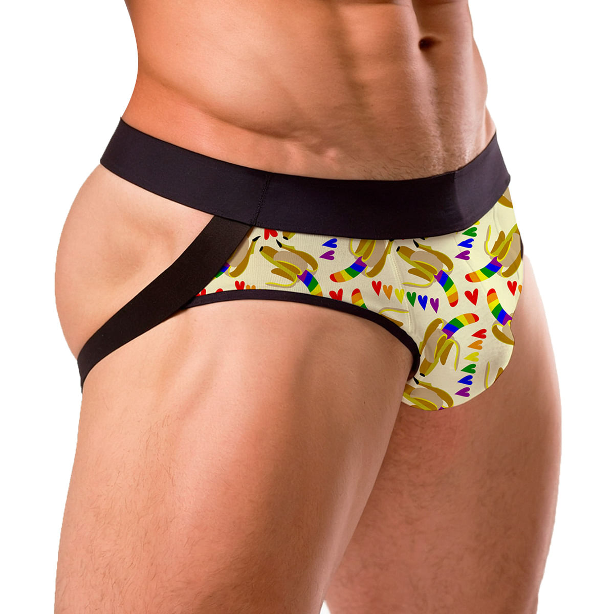 Cueca Jockstrap Rangel Banana LGBT+ Pimenta Sexy