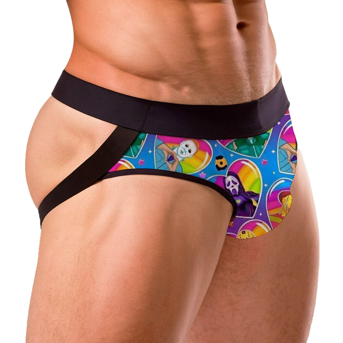 Cueca Jockstrap Rangel Coração Filmes de Terror LGBT+ Pimenta Sexy
