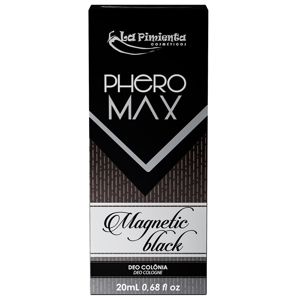 Phero Max Deo Colônia 20ml Magnetic Black La Pimienta