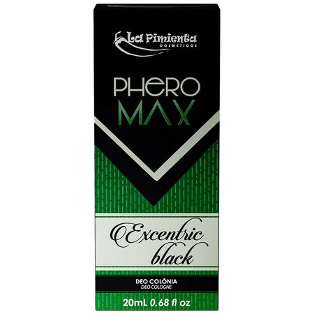 Phero Max Deo Colônia 20ml Excentric Black La Pimienta