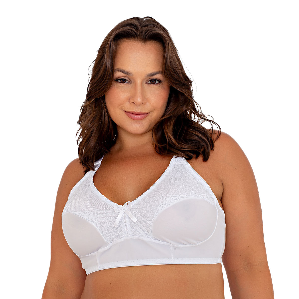 Soutien Plus Size Reforçado Cetinete Sem Bojo Patitex