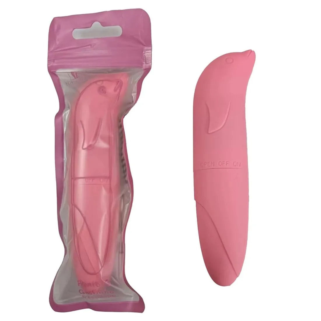 Vibrador Ponto G Rosa em Formato de Golfinho em ABS You Vibe