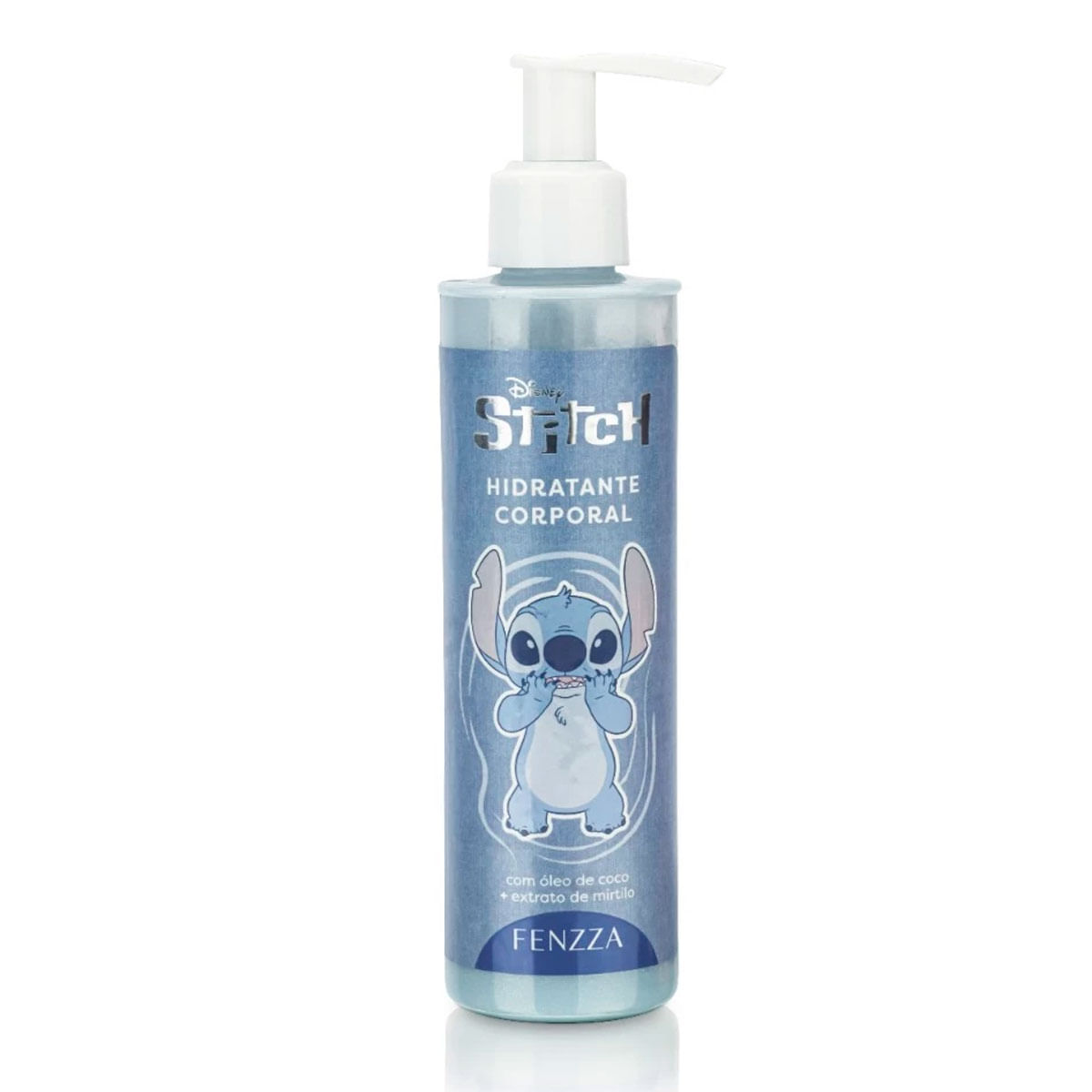 Hidratante Corporal Stitch com Óleo de Coco e Extrato de Mirtilo 220ml Fenzza