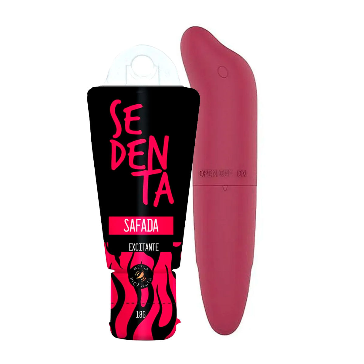Duplinha com Sedenta Safada Excitante com Picância Média e Mini Vibrador Ponto G Golfinho