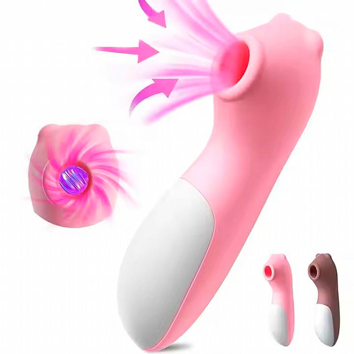 Vibrador de Pulsação com 10 Modos de Pulsação á Pilhas Miess