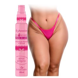 Duplinha com Meu Segredo Perfume de Calcinha e Calcinha Fio Dental
