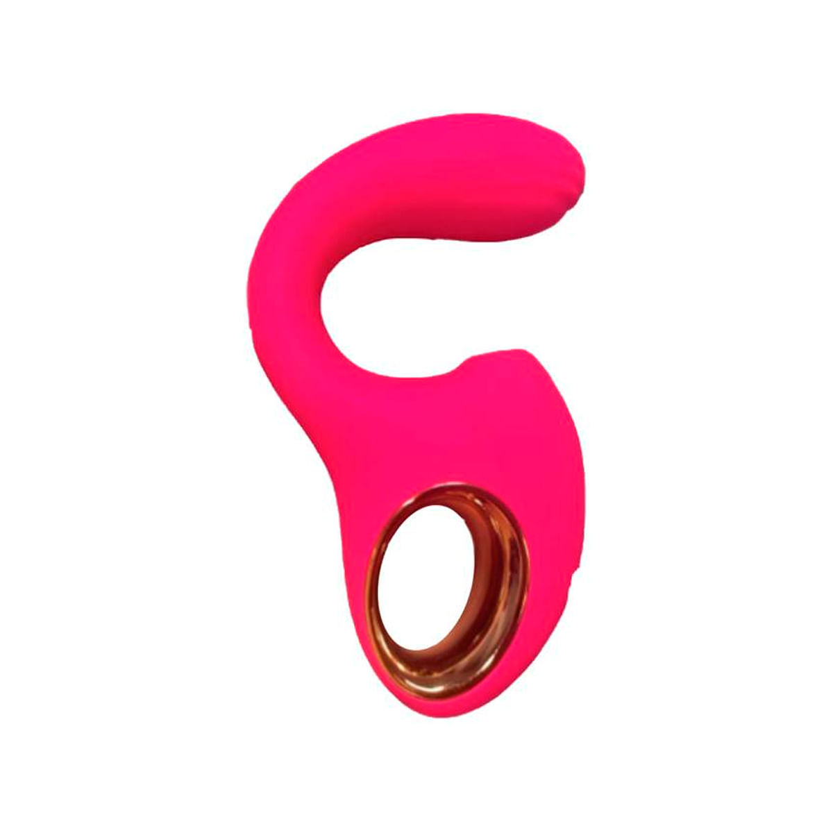 Vibrador de Ponto G em Silicone Yaffa Lingerie
