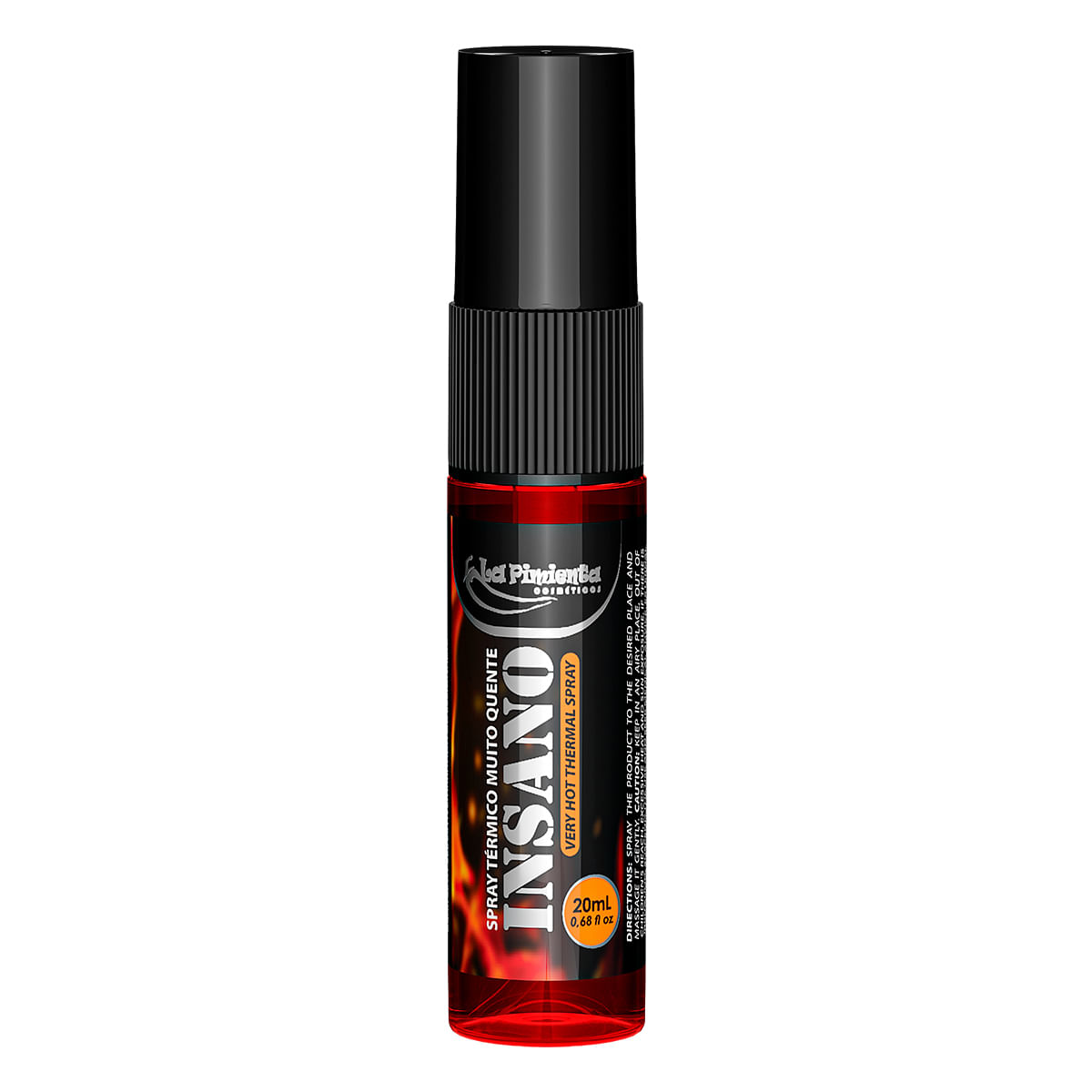 Dark Insano Spray Térmico Hot para Massagem 20ml La Pimienta Dark Insano Spray Térmico Hot para Massagem 20ml La Pimienta