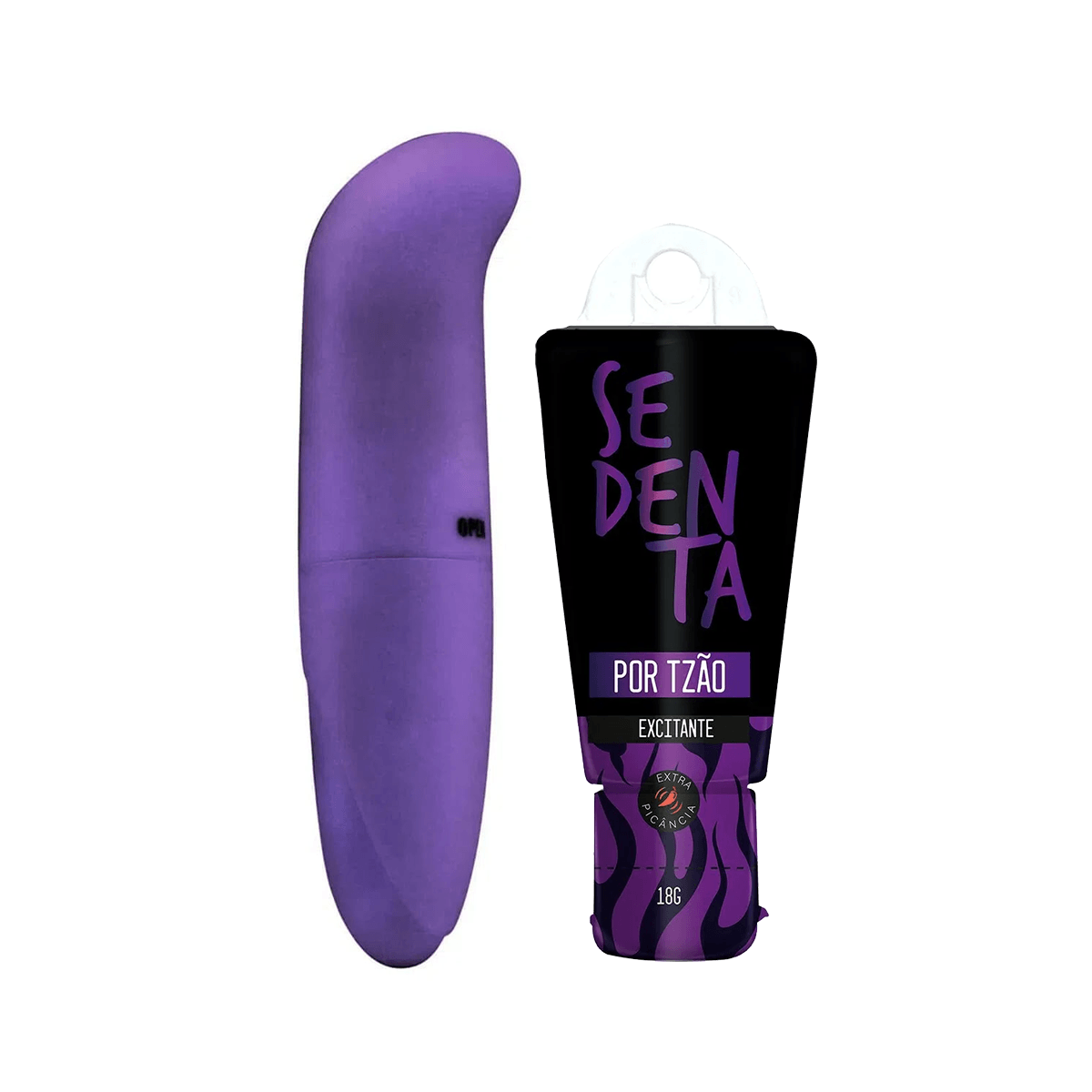 Duplinha com Vibrador Ponto G Aveludado e Sedenta por Tesão