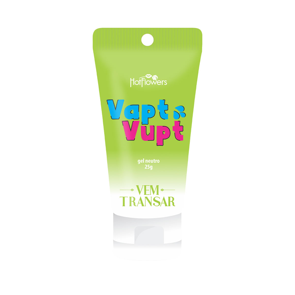 Vapt Vupt Gel Neutro Hidratante Corporal 25g Linha Vem Transar Hot Flowers Vapt Vupt Gel Neutro Hidratante Corporal 25g Linha Vem Transar Hot Flowers