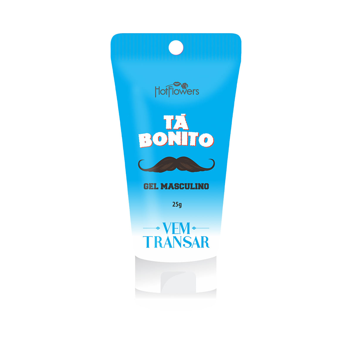 Tá Bonito Gel Masculino 25g Linha Vem Transar Hot Flowers Tá Bonito Gel Masculino 25g Linha Vem Transar Hot Flowers