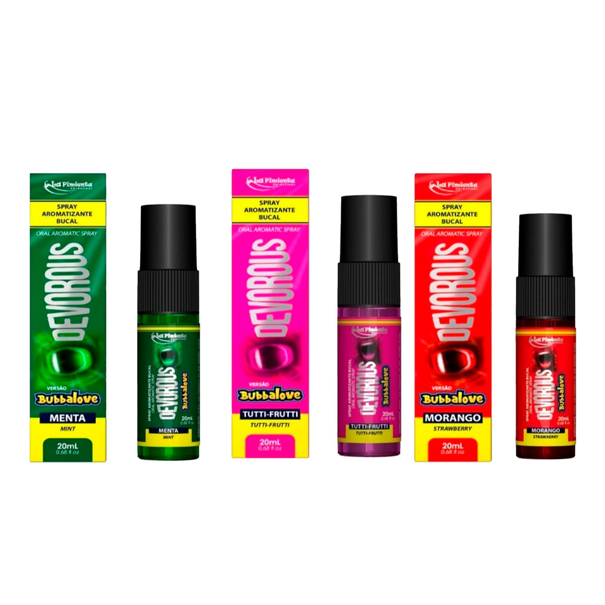Devorous Bubbalove Spray Dessensibilizante Bucal 20 ml La Pimienta