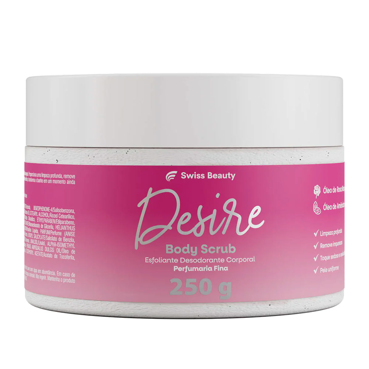 Esfoliante Corporal Desiré 250g Swiss Beauty Belkit