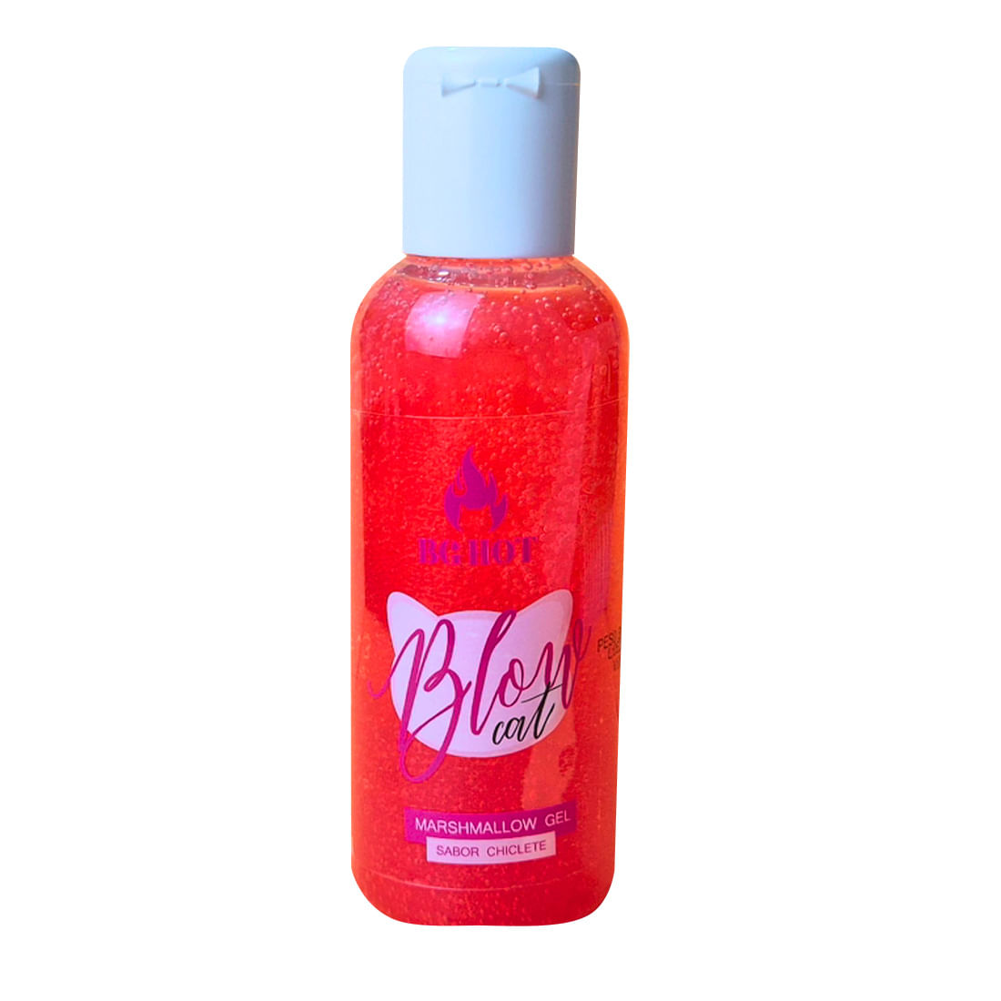 Blowcat Marshmallow Gel Calda Beijável de Chiclete 130g Banho de Gata