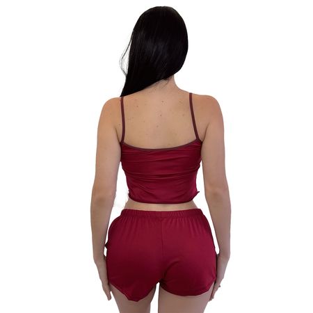 Pijama Curto com Short e Top Pra Quem Me Acha Chata Hoje Estou Ainda Pior Hot Love