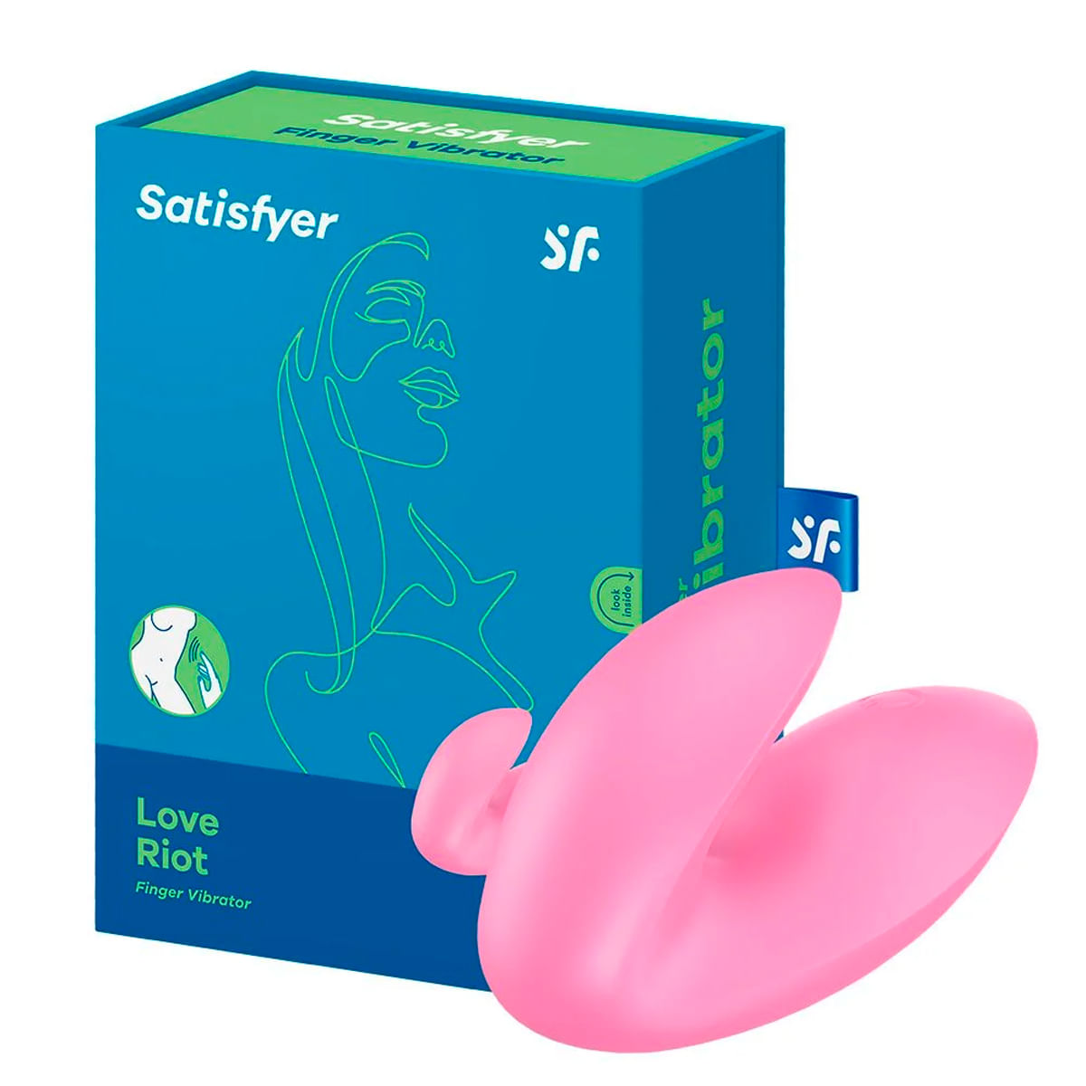 Vibrador de Dedo Clitoris Love Riot Satisfyer