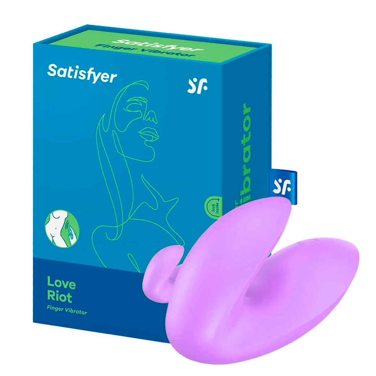 Vibrador de Dedo Clitoris Love Riot Satisfyer