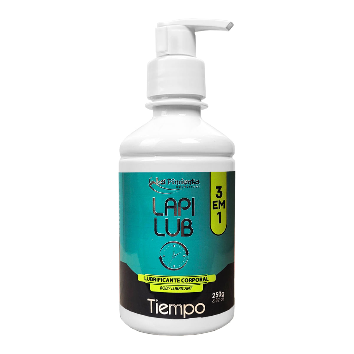 Lapi Lub Tiempo Lubrificante Corporal Prolongador Masculino 250g La Pimienta Lapi Lub Tiempo Lubrificante Corporal Prolongador Masculino 250g La Pimienta