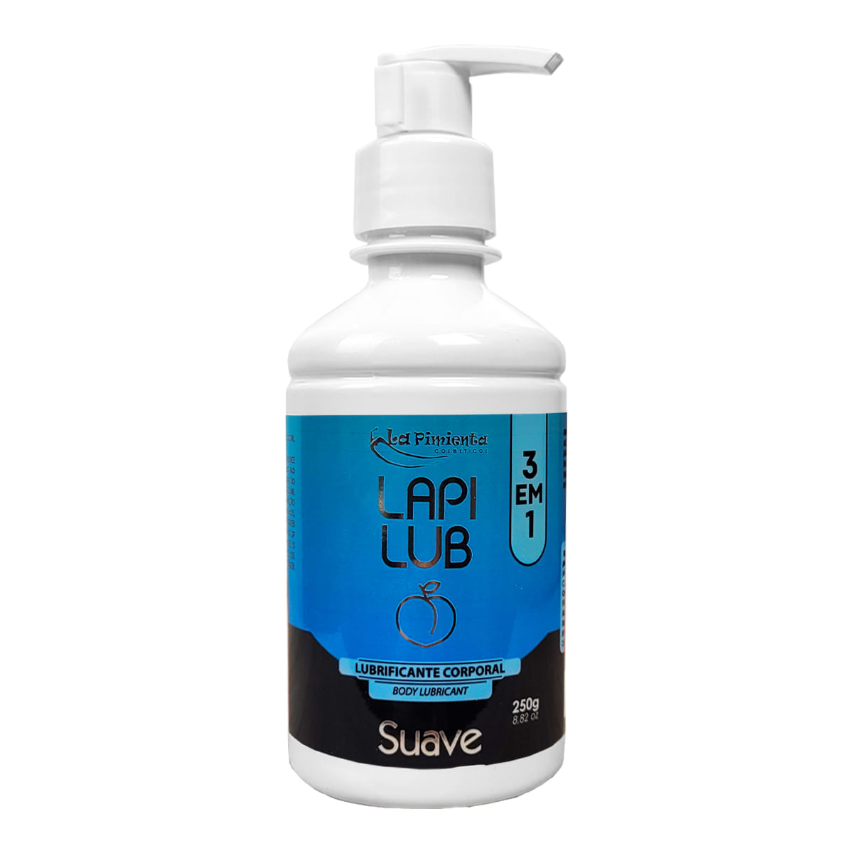 Lapi Lub Suave Lubrificante Corporal com Dessensibilizante Anal 250g La Pimienta Lapi Lub Suave Lubrificante Corporal com Dessensibilizante Anal 250g La Pimienta