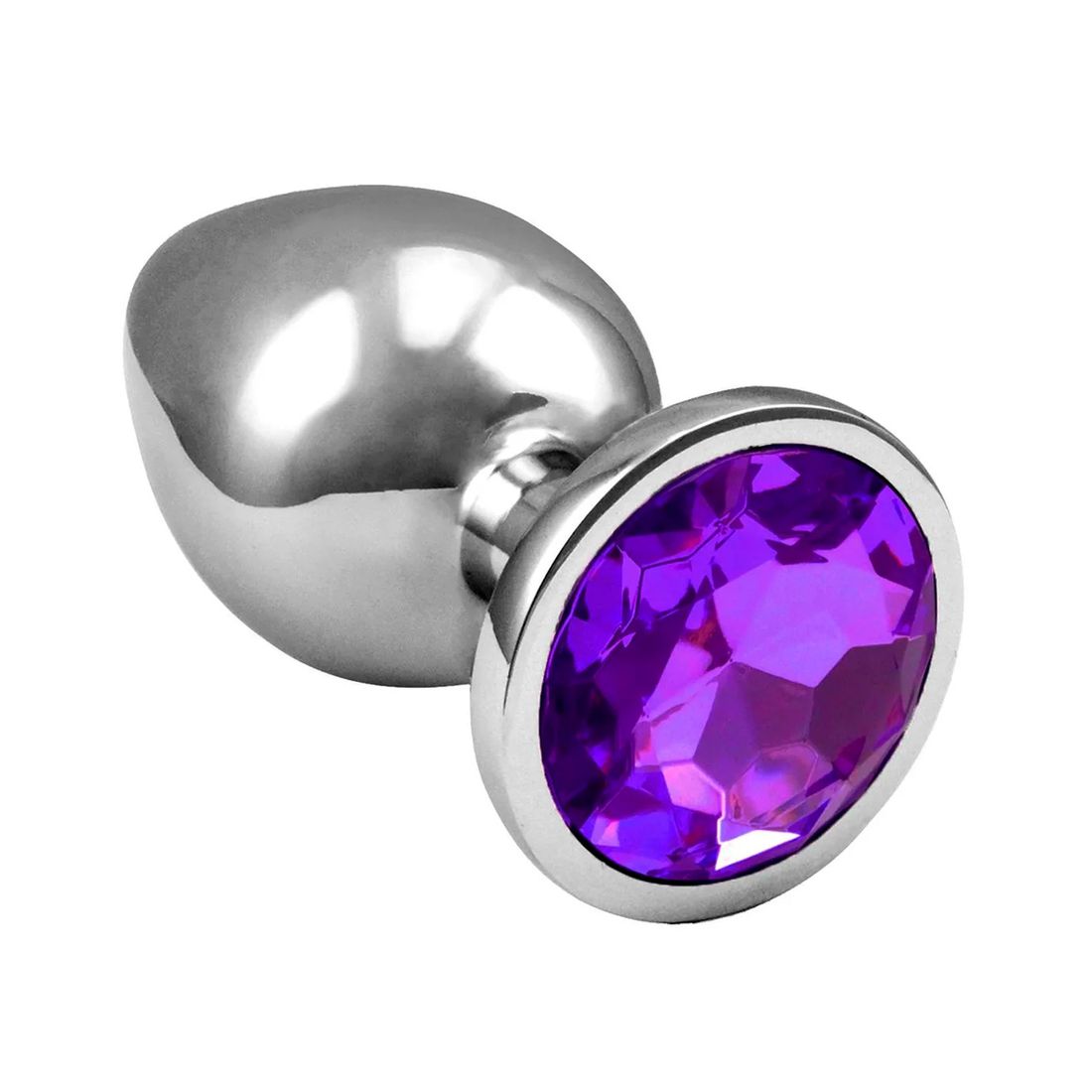 Plug Anal Tamanho Médio em Formato Redondo MyVib ROXO