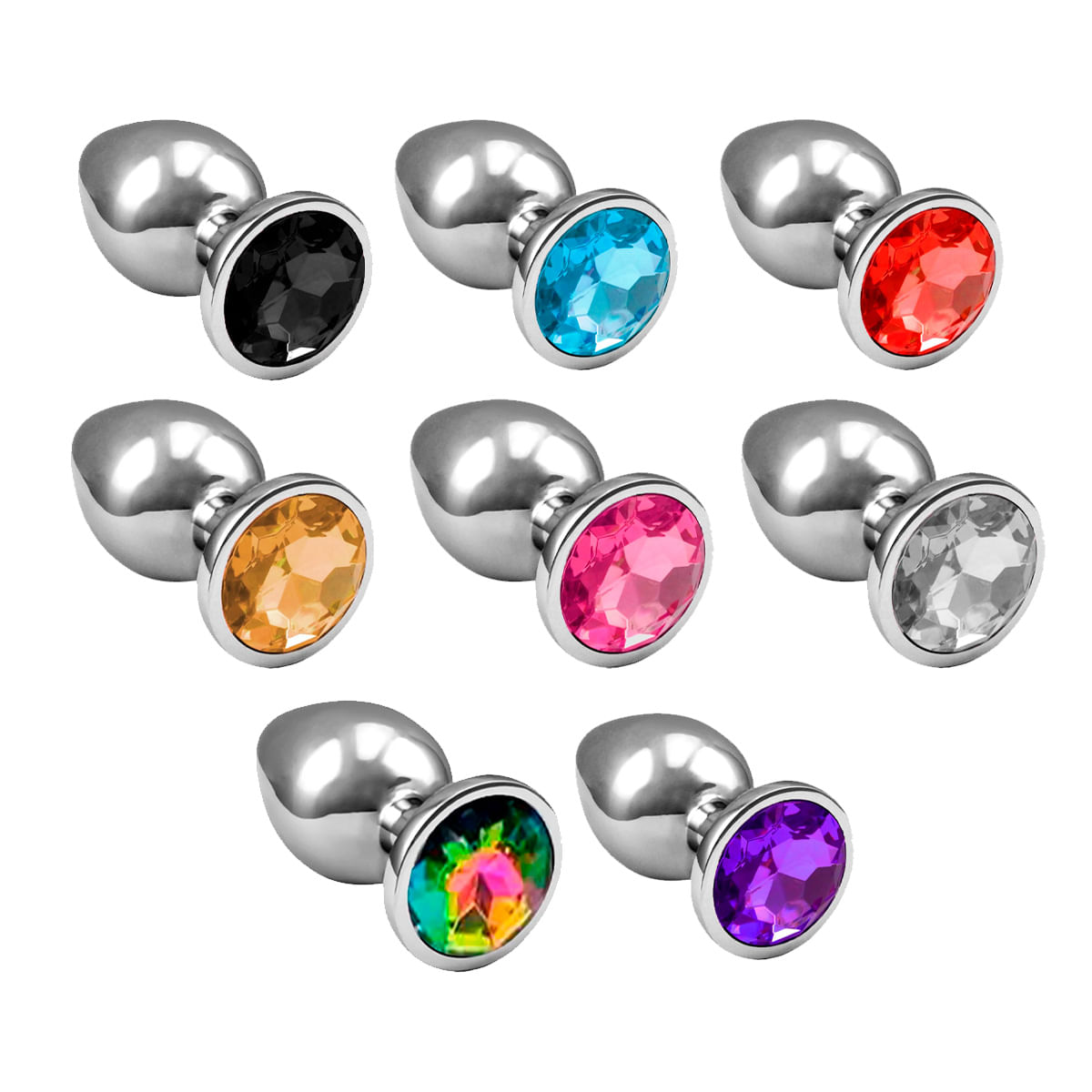 Plug Anal Tamanho Grande em Formato Redondo MyVib