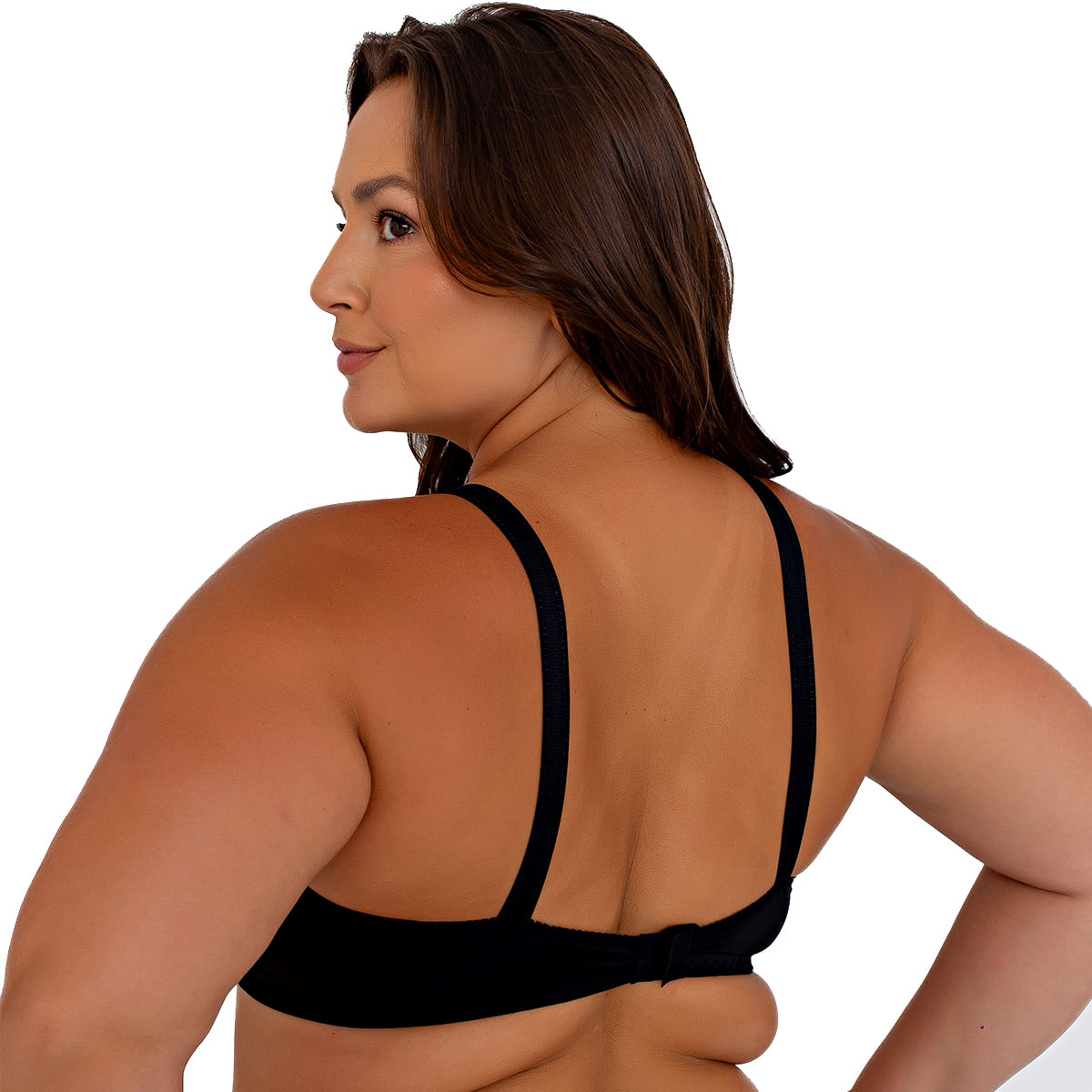 Soutien Plus Size Reforçado Cetinete Sem Bojo Patitex