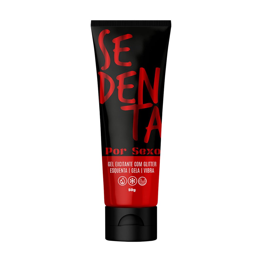 Sedenta Por Sexo Gel Excitante que Esquenta Esfria e Vibra 50g