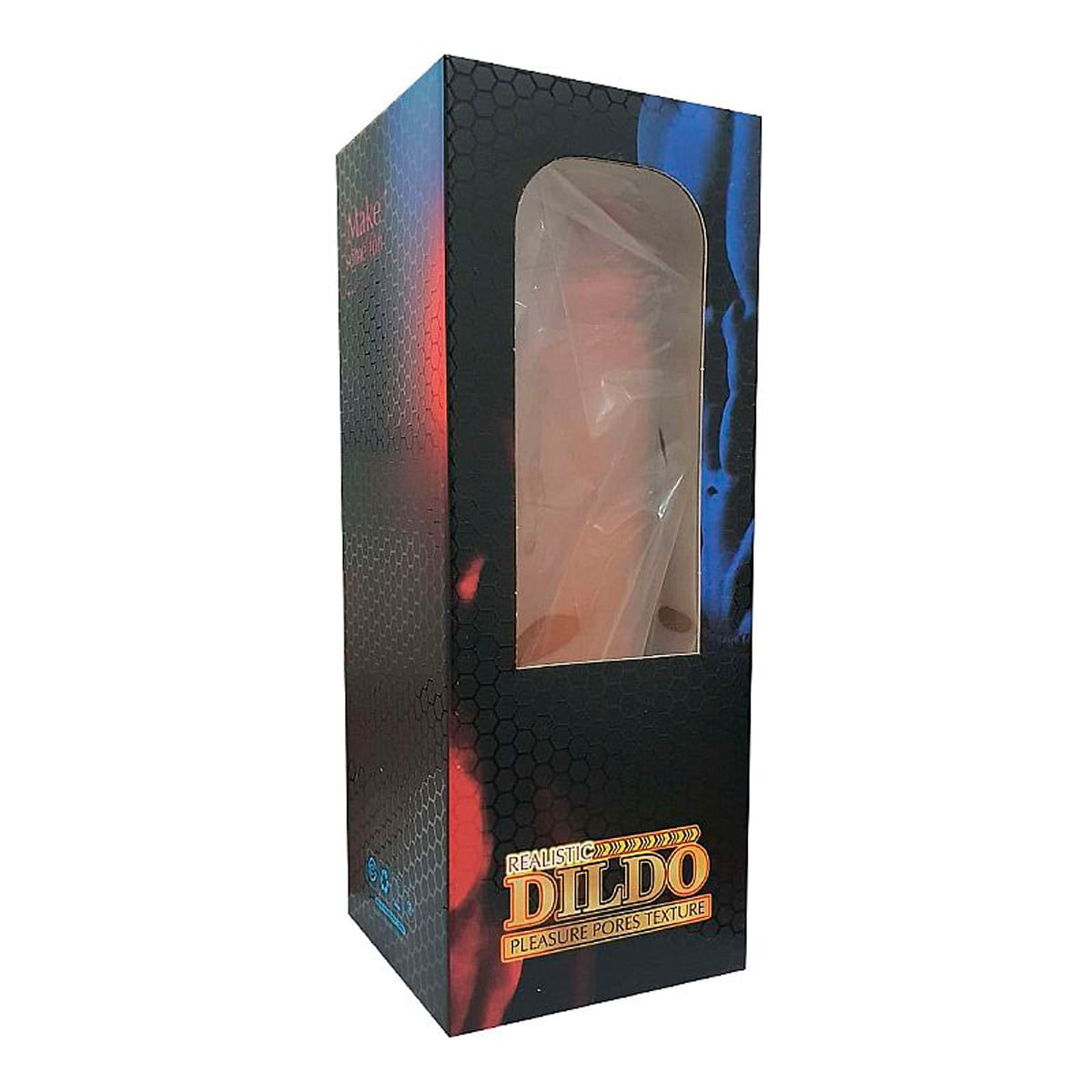 Pênis Realístico com Dupla Camada e Pele que Enruga 20 X 4,5 cm Sexy Import