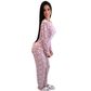 Pijama Longo com Estampas Variadas Hot Love