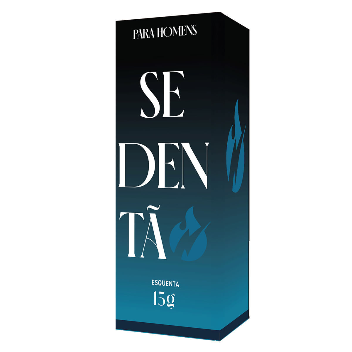 Sedentão Excitante Masculino com Ação Vasodilatadora e Aquecimento Pepper Blend