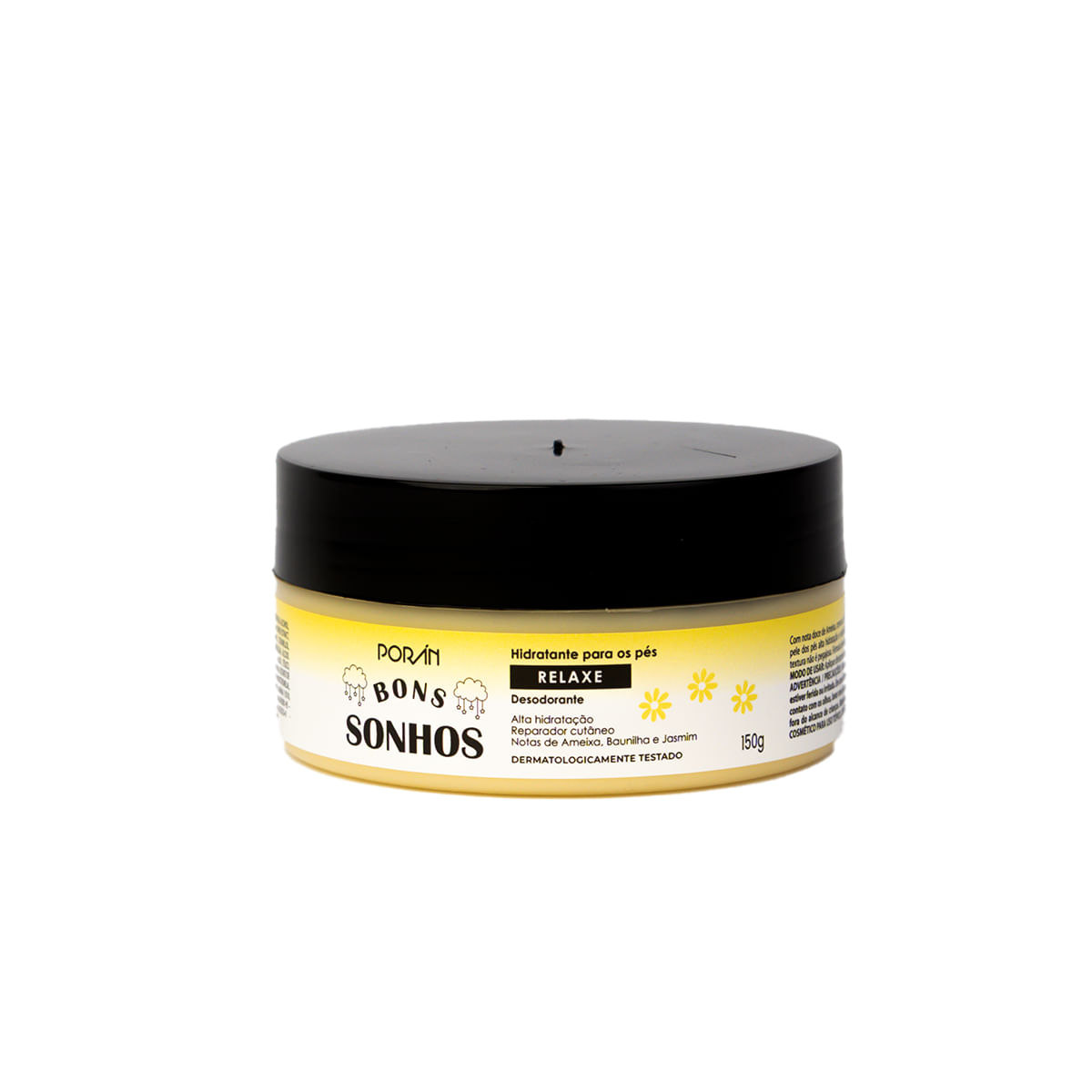 Hidratante para os Pés Bons Sonhos Relaxe 150g Porán
