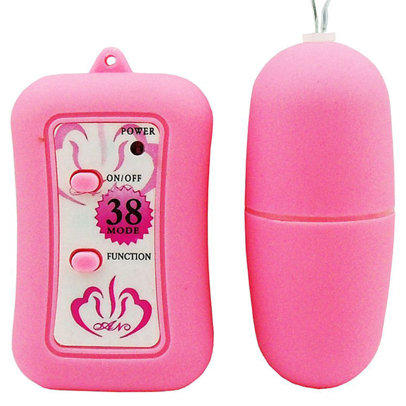 Bullet sem Fio com Controle Remoto 38 Vibrações Sexy Import