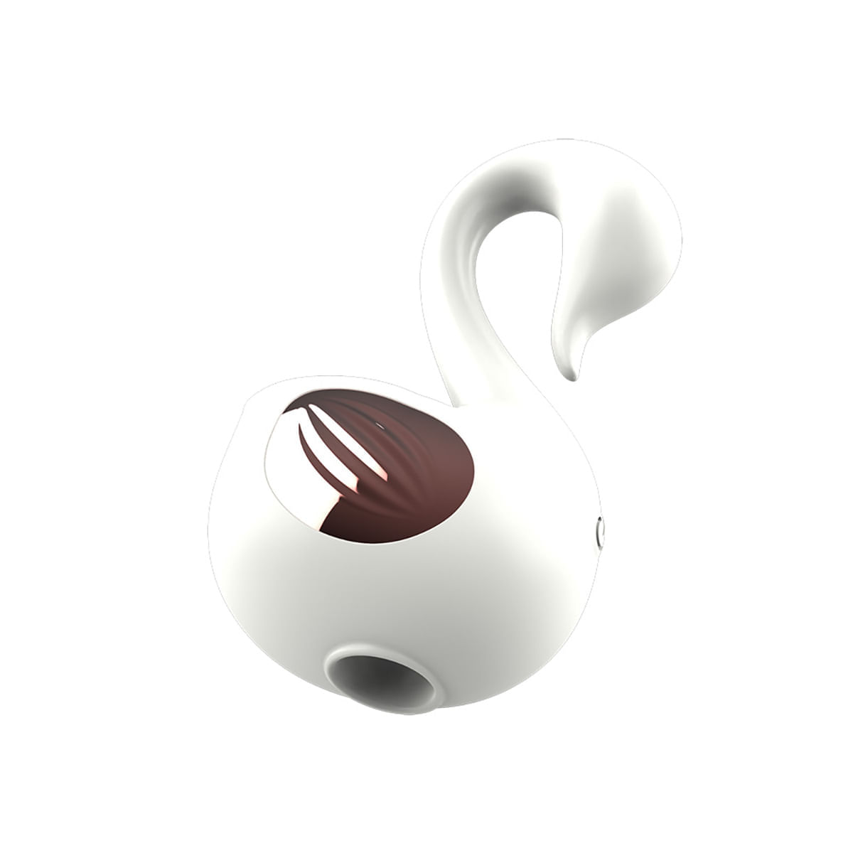 Cygnet Sucking Vibrator Vibrator Formato Cisne com 10 Modos de Vibração e Pulsação Vip Mix