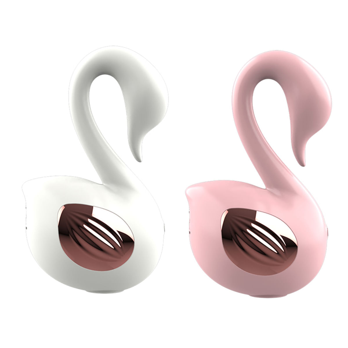 Cygnet Sucking Vibrator Vibrator Formato Cisne com 10 Modos de Vibração e Pulsação Vip Mix