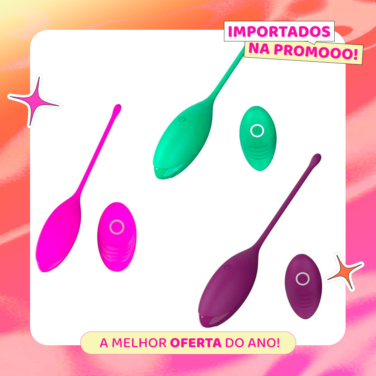 Viibe Vibrator Kayla Cápsula Vibratória com 10 Modos de Vibração Vip Mix