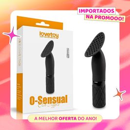 Lovetoy O-Sensual Clit Jiggle Massageador e Estimulador de Clitóris com Vibração Miss Collection