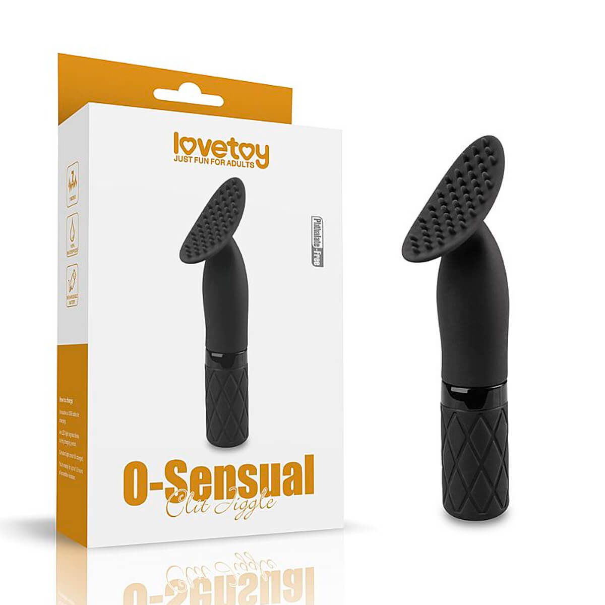 Lovetoy O-Sensual Clit Jiggle Massageador e Estimulador de Clitóris com Vibração Miss Collection