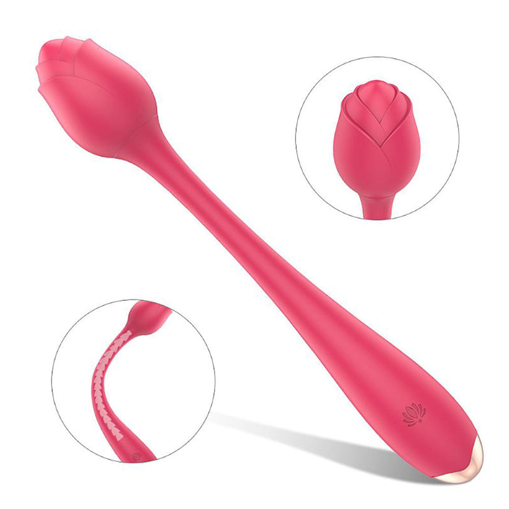 S-hande Lotus Vibrador de Ponto G e Clitóris Sexy Import