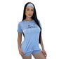 Pijama Feminino com Shorts e Camiseta de Manga Curta Gato Meow Hot Love