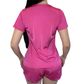 Pijama Feminino com Shorts e Camiseta de Manga Curta Vaquinha Hot Love