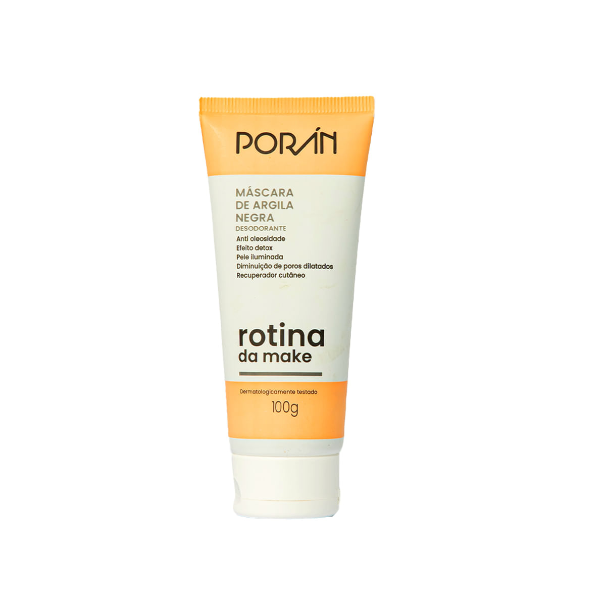 Máscara de Argila com Efeito Reparador Cutâneo Rotina Make 100g Porán